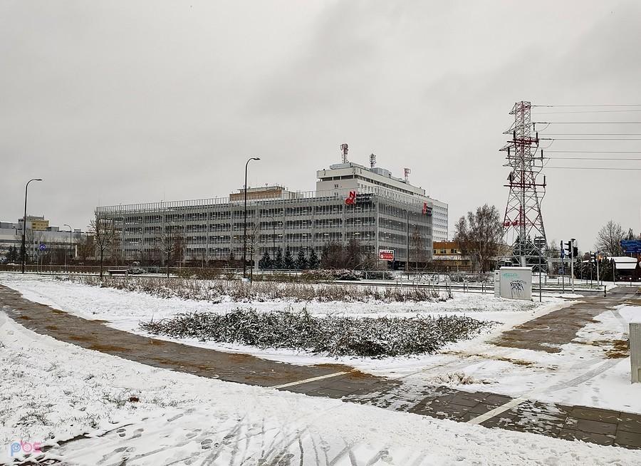 Nowy parking przy Instytucie Onkologii