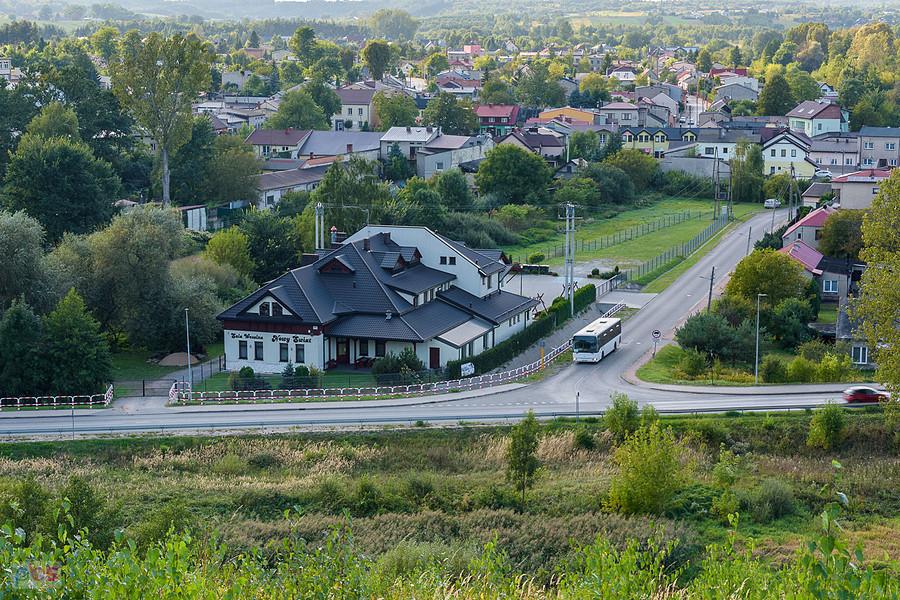 Mstów w powiecie częstochowskim - widok na zachód