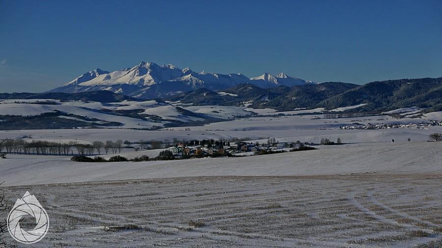 Tatry znad Jarabiny