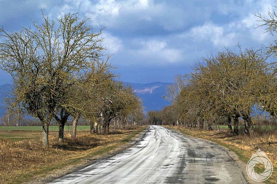 jazda gdzieś pod wiatr pod Slanske vrchy