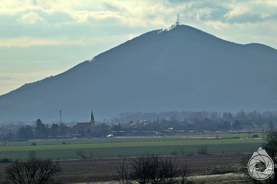 Sátoraljaújhely i lokalna górka z przekaźnikiem/kolejka górską
