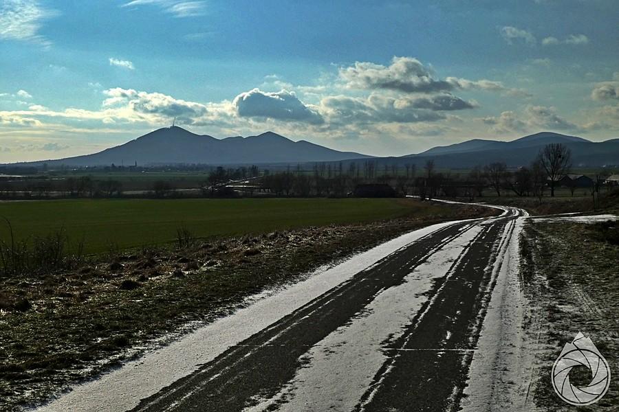 ostatnie spojrzenie na Góry Zemplińskie