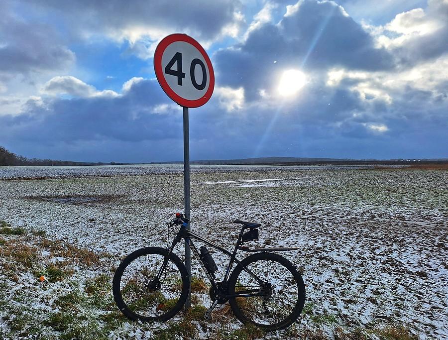 Przejaśniona rowerówka