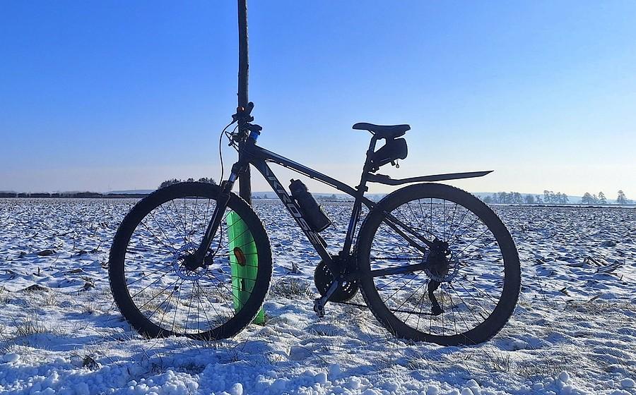 Zimowa rowerówka