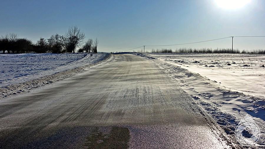 zawieje śnieżne nad Bolechowicami