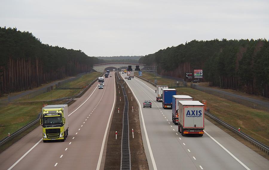 A2 w kierunku Świecka