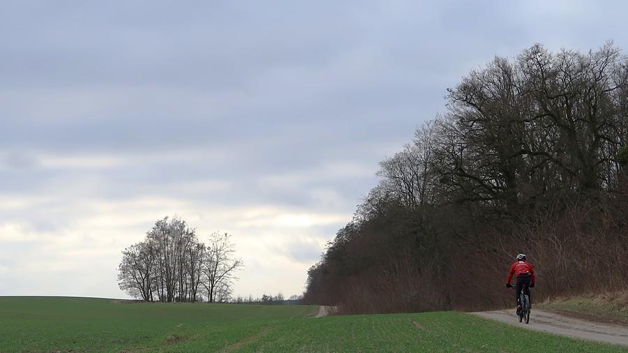 Jak widać - terenowych odcinków na mej trasie nie brakowało