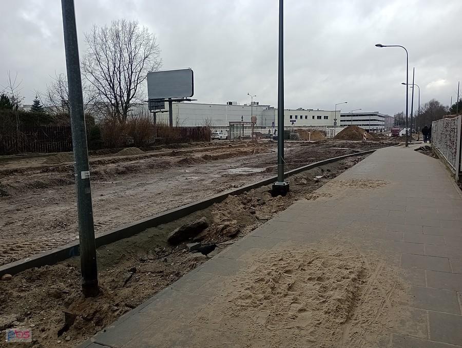 Na szczęście zrobili przejście dla pieszych, więc i rowerem dało się przejechać