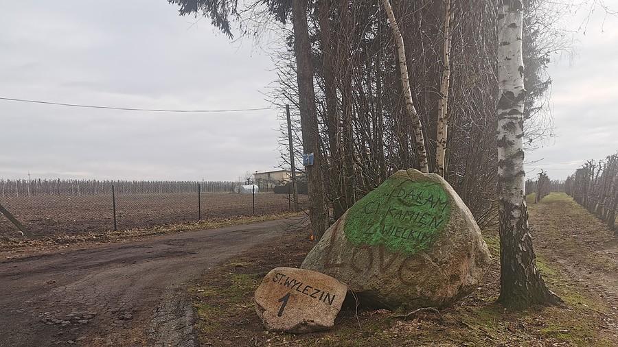Dałam ci kamień z wielkim love...