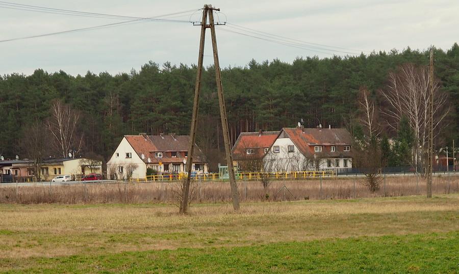 Budynki międzywojennej niemieckiej straży granicznej w Piłce k/Miedzychodu