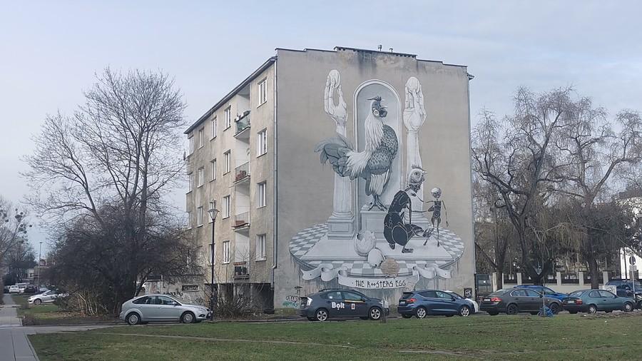 Mural – The Roosters Egg (Kogucie Jajo)