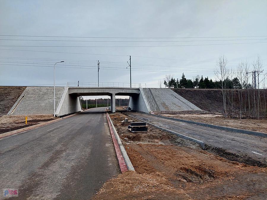 Częstochowa, przedłużenie ul. Korfantego i nowy wiadukt linii kolejowej D29-61