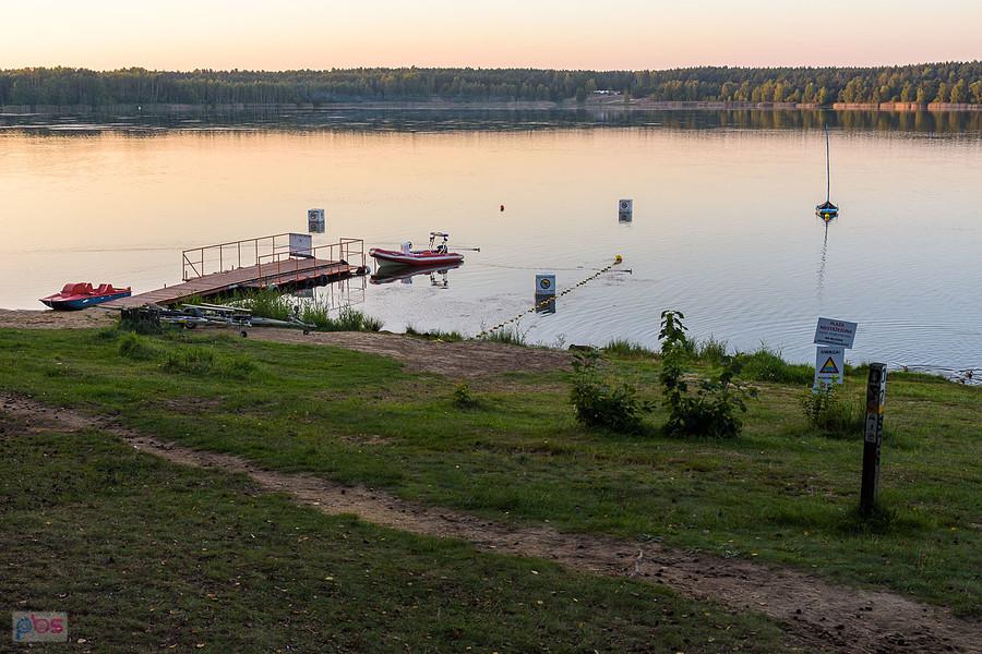 Jezioro Chechło-Nakło - ujęcie z południowego brzegu