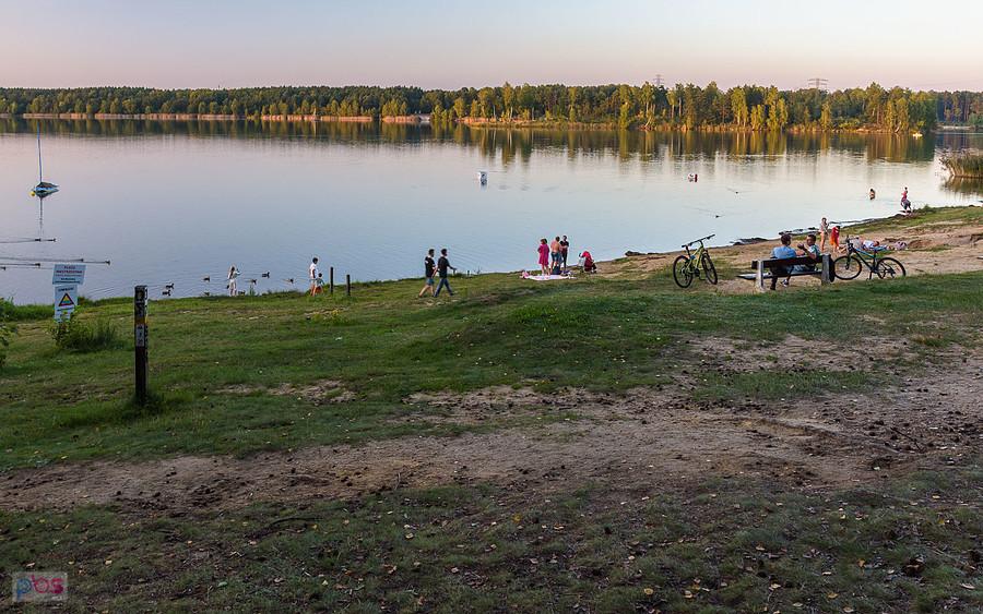 Jezioro Chechło-Nakło - ujęcie z południowego brzegu