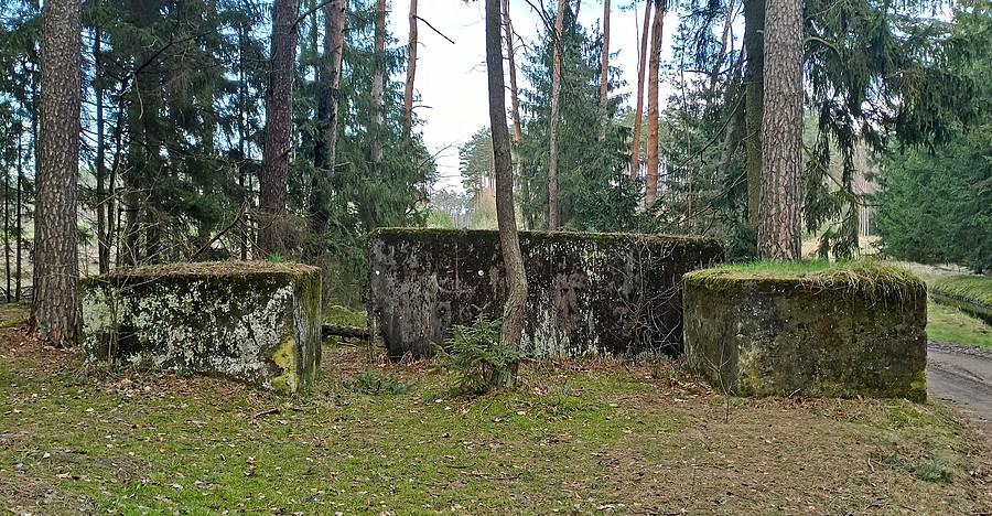 Zapora przeciwczołgowa w Leśnej Dolinie