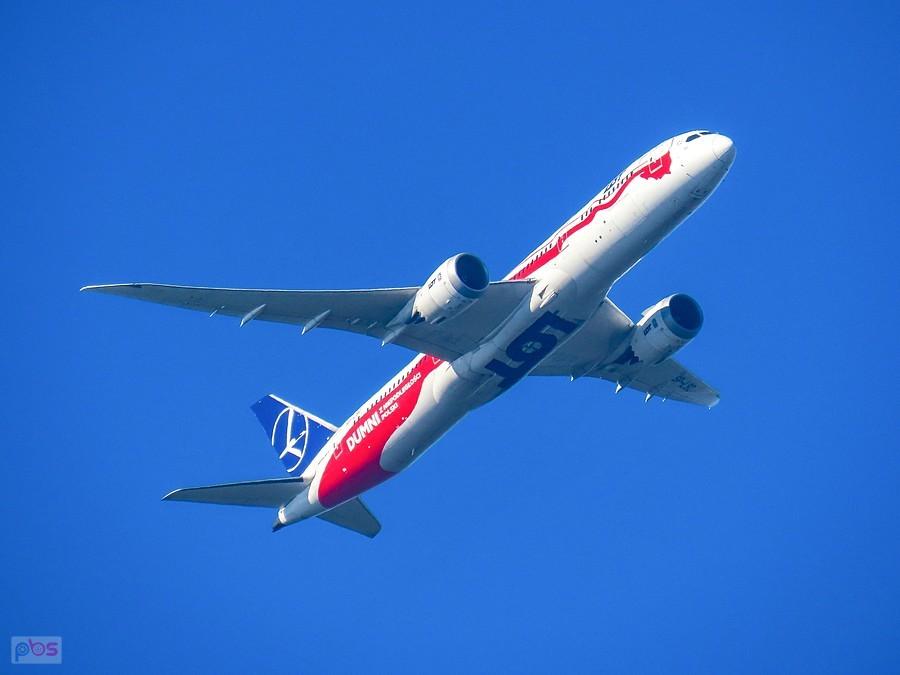 Dreamliner poleciał do Ameryki