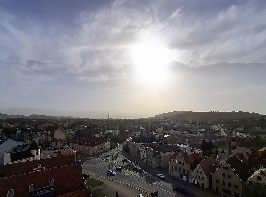 Po południu w końcu pojawił się kawałek słońca