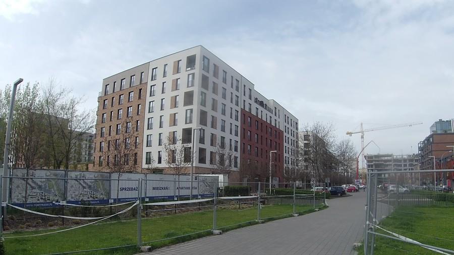 Apartamentowce osiedla Port Praski1
