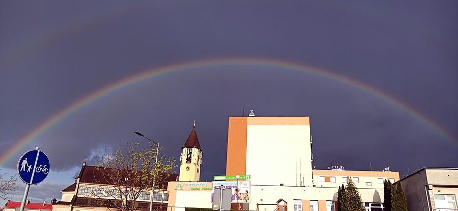 Tęcza nad Głogowem