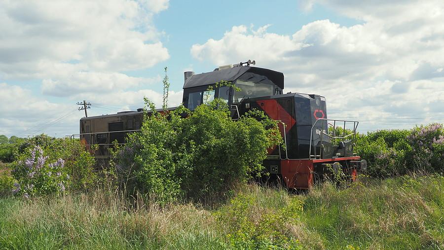 Nawet na nieczynnych liniach coś sie przemieszcza