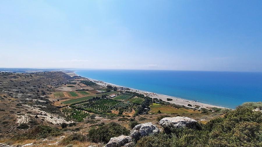 Plaża za Limassol.
