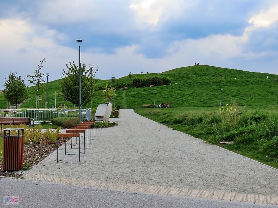 Widok z DDR na Kopę Cwila