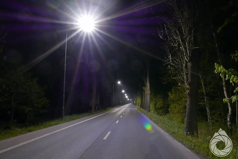 ulica Żorska, co prowadzi do Orzesza