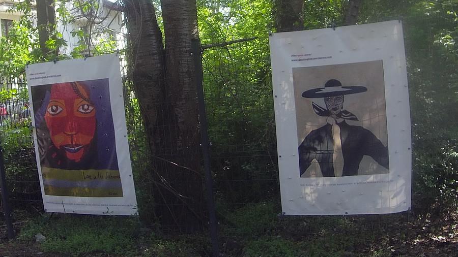 Galeria na płocie4, ulica Flamenco