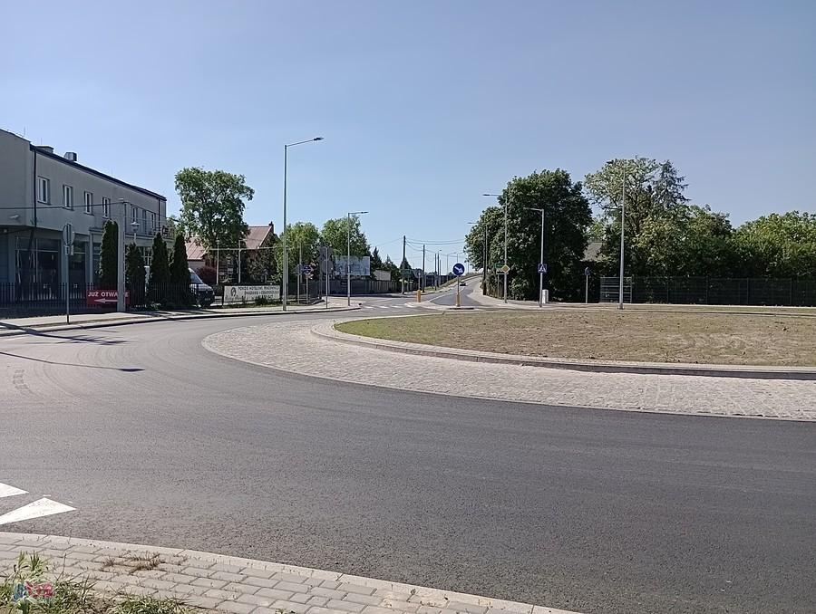 Już otwarte rondo na Rajdowej w Konotopie