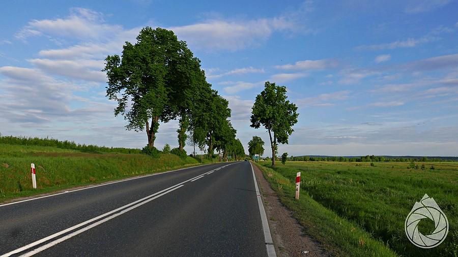 DK74 późnym popołudniem