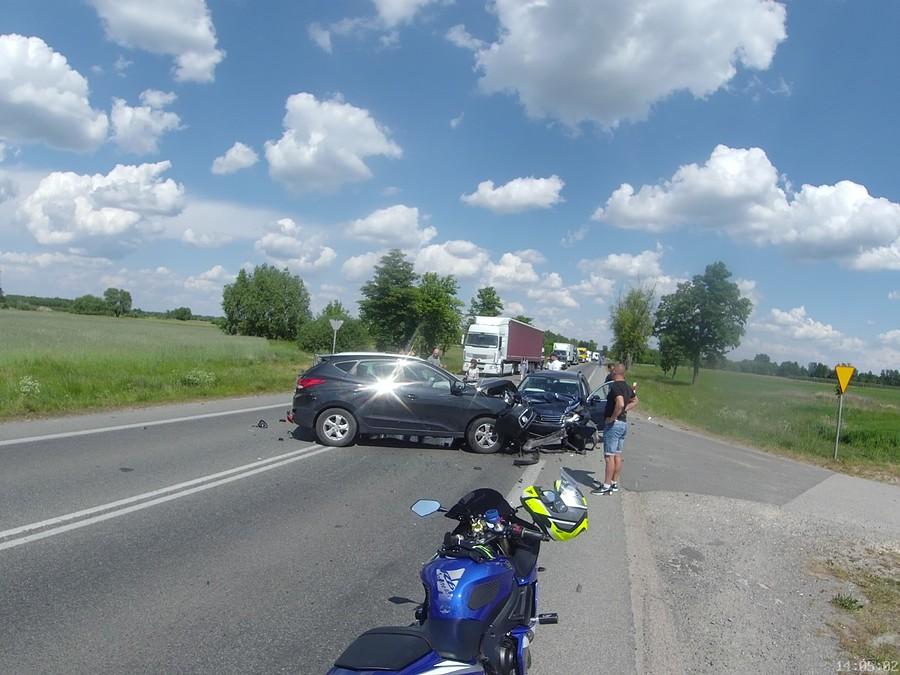 Kolizja na 50