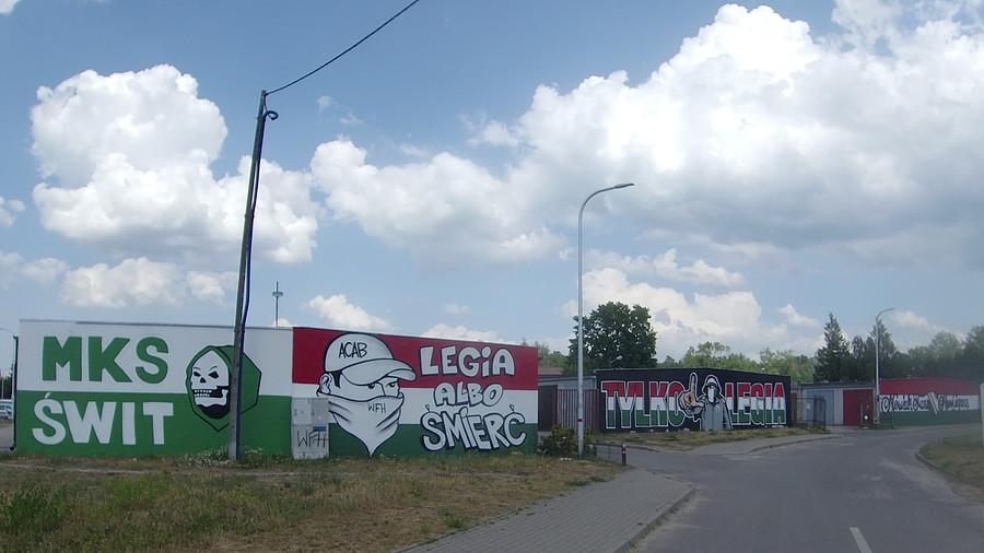 Fanatycy stołecznego klubu z Nowego Dworu