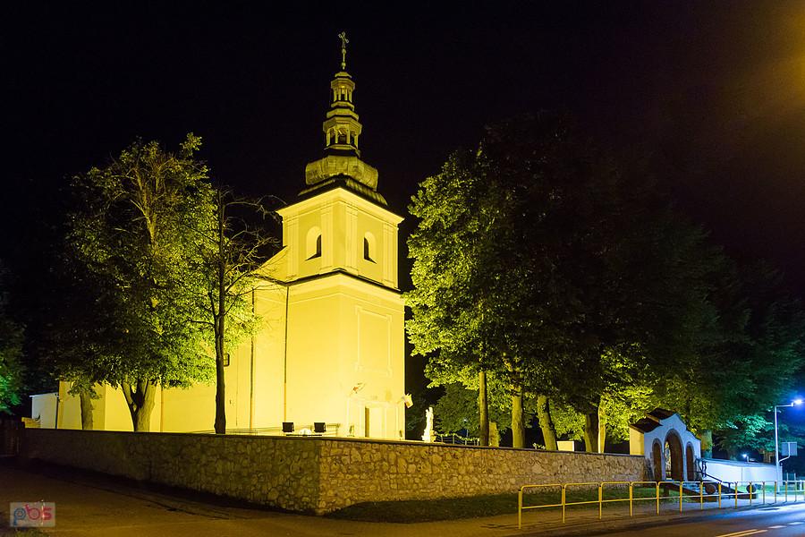 Kościół Świętego Jana Chrzciciela - Olsztyn w powiecie częstochowskim