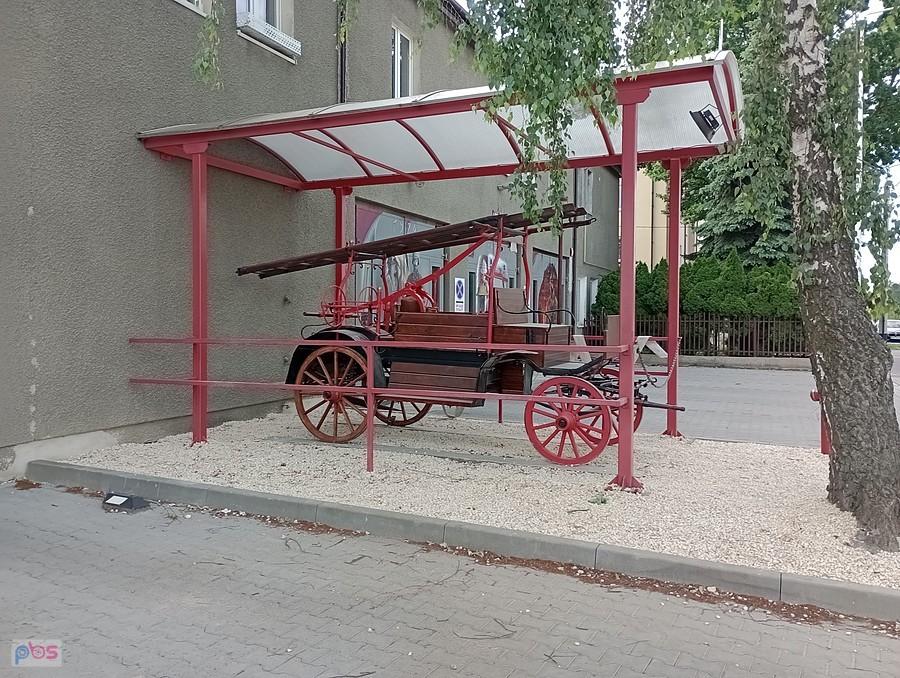 Zabytkowy wóz strażacki