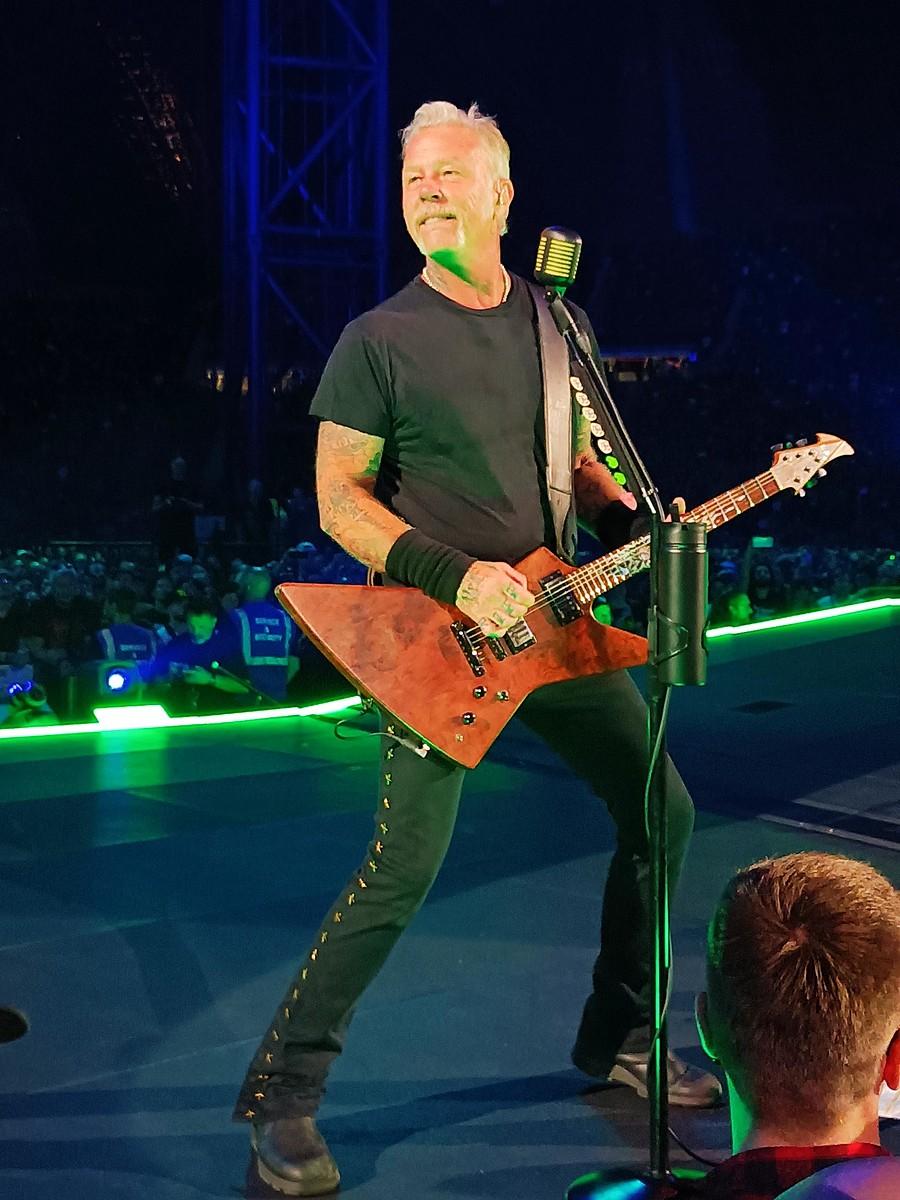 James Hetfield Metallica.