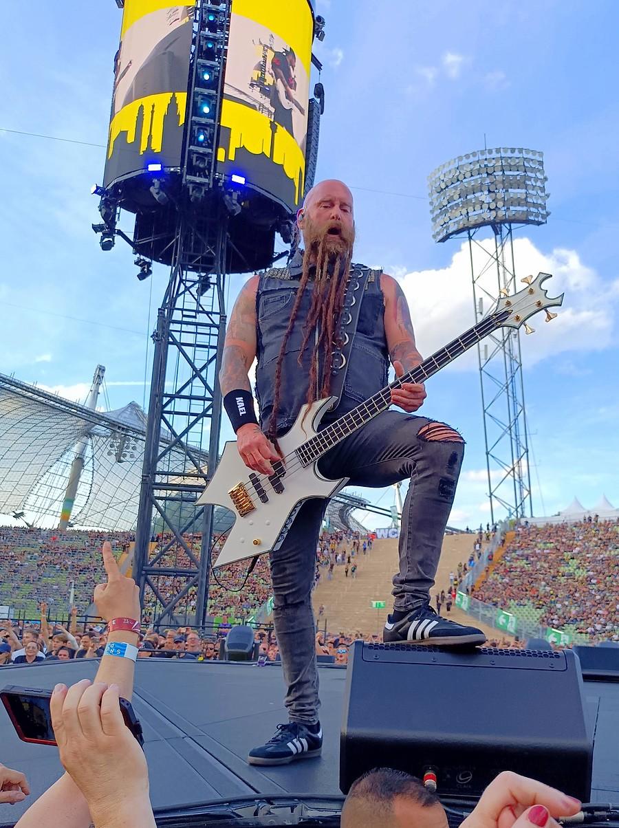 Chris Kael z Five Fingers Death Punch.