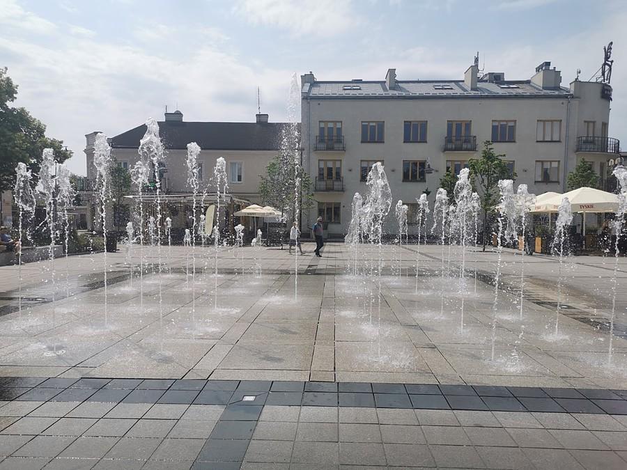 Piaseczno, fontanny