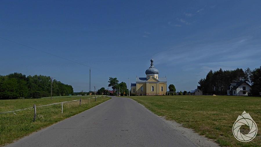 kościół w Dobrej (jak zazwyczaj poprzednio cerkiew)