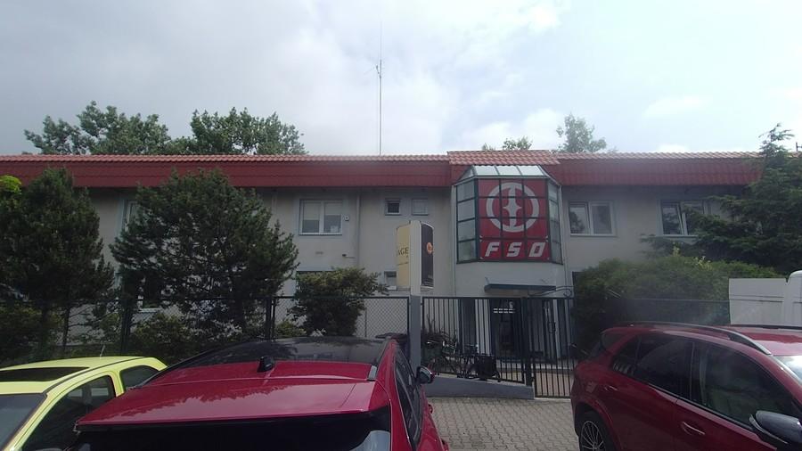 Ostatnie miejsce z logotypem FSO