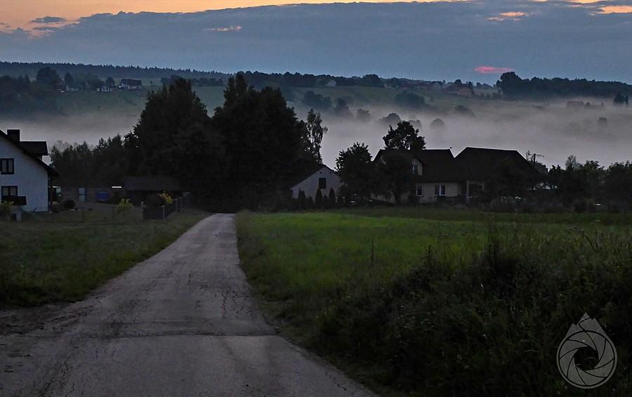 zjazd w mgłę