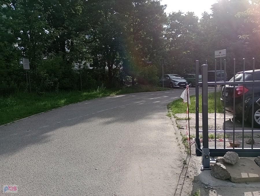 Jeszcze otwarta ulica Strońska