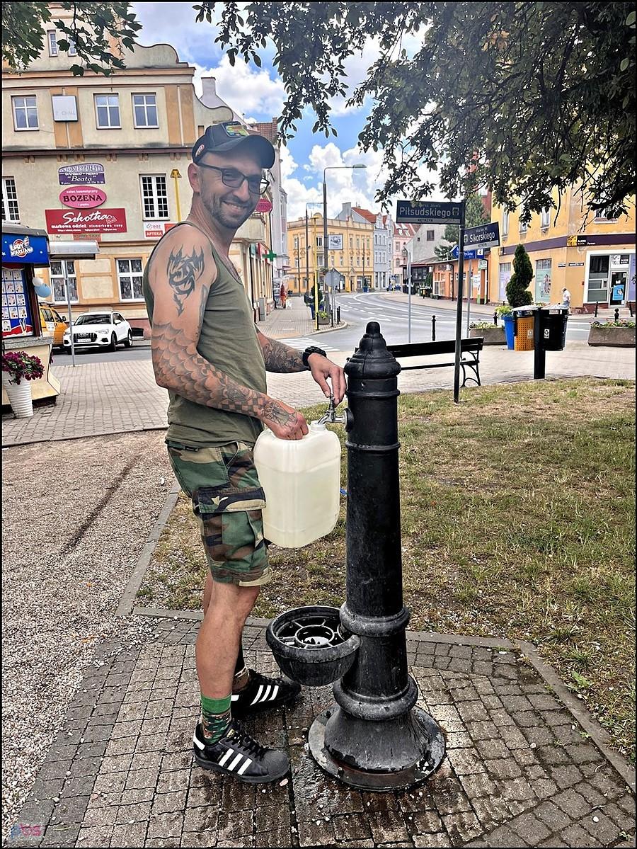 Uzupełnianie zapasów wody