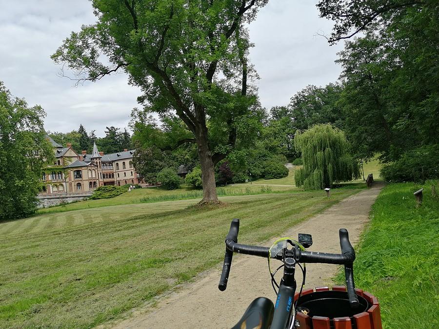 Pauza w Gołuchowie.