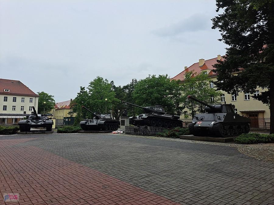 Skwer Czołgistów w Żaganiu