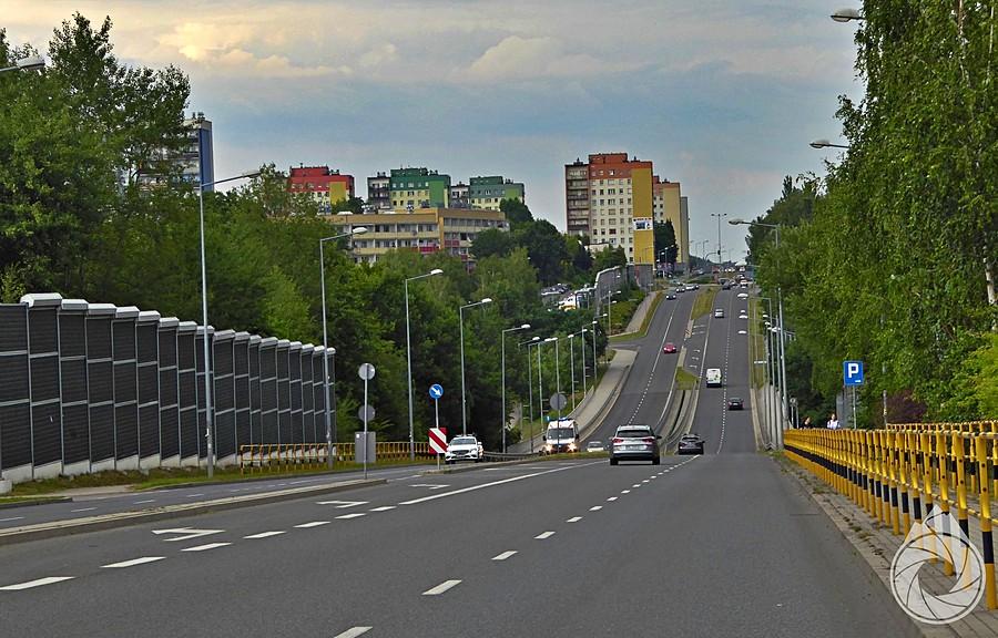 w środku Wodzisławia Śl.