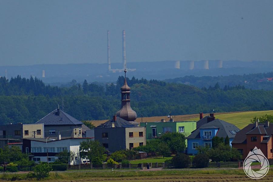 elektrownia przygraniczna zza Velkej Polom