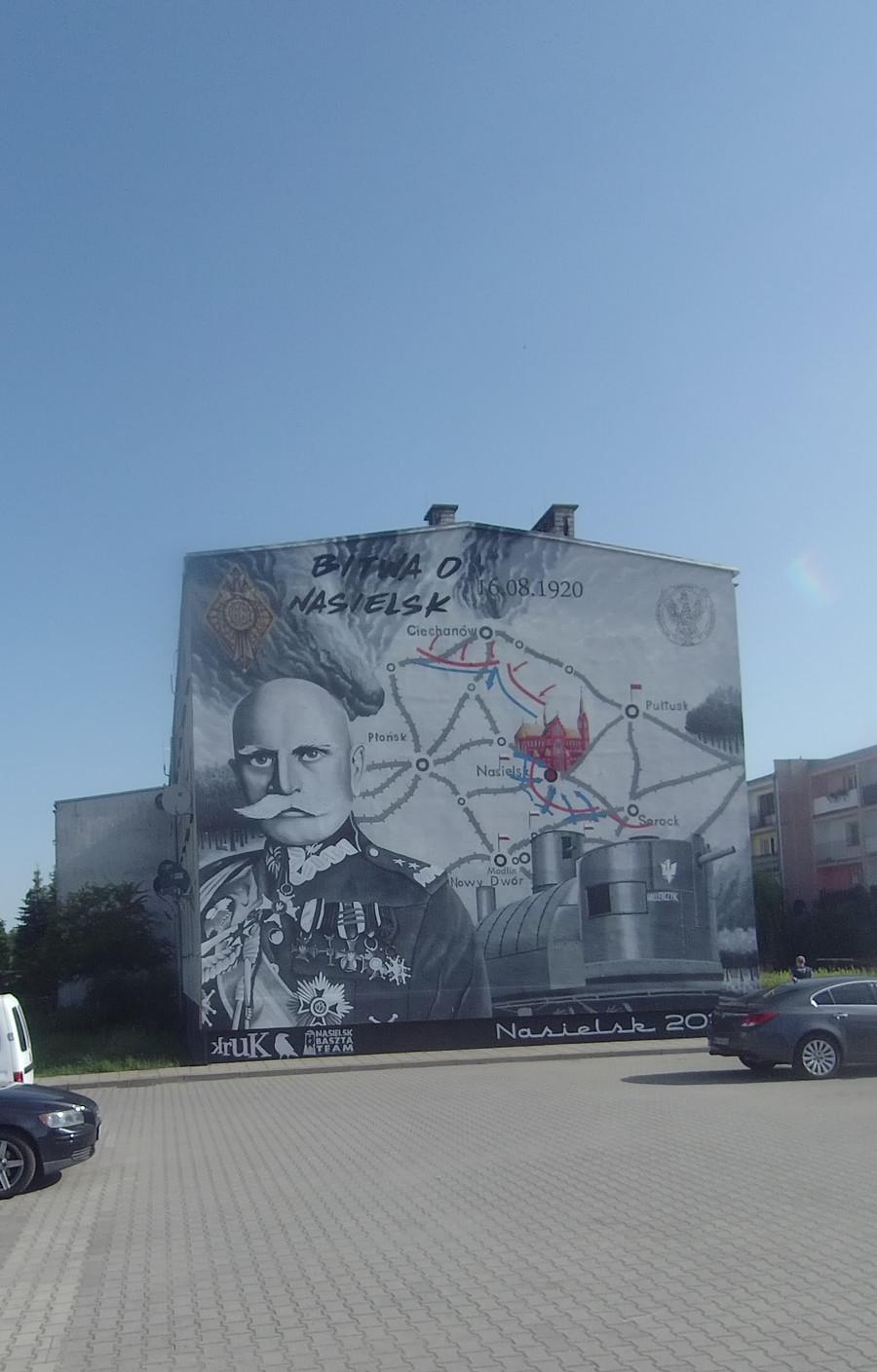 Mural Bitwa o Nasielsk