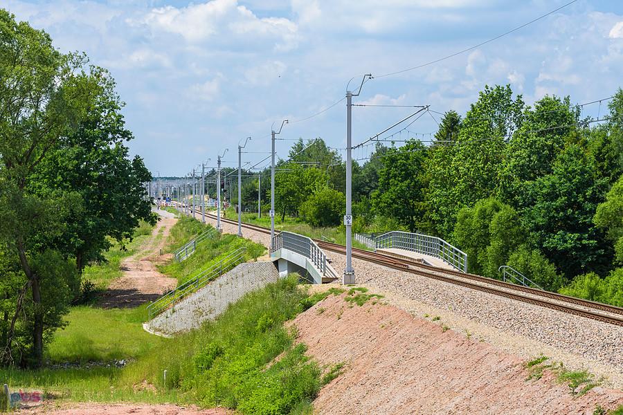 Linia kolejowa D29-182, szlak Poręba - Siewierz w Siewierzu