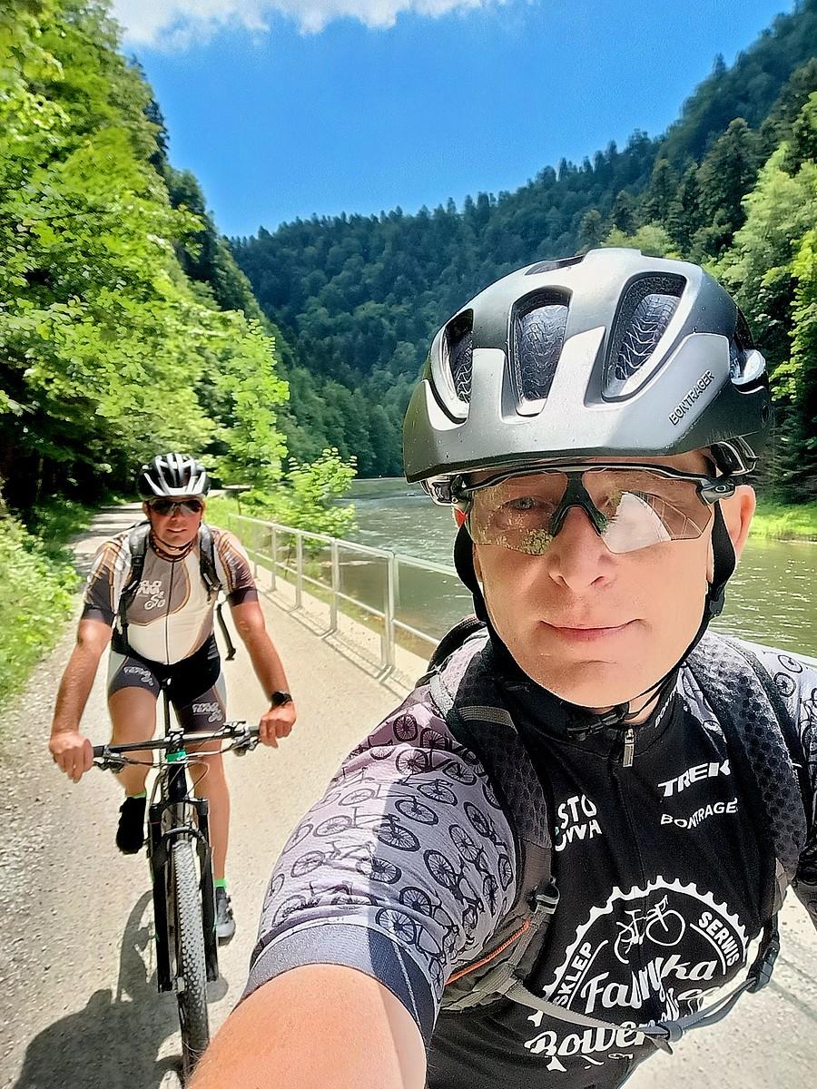Selfie z Velo Dunajec.