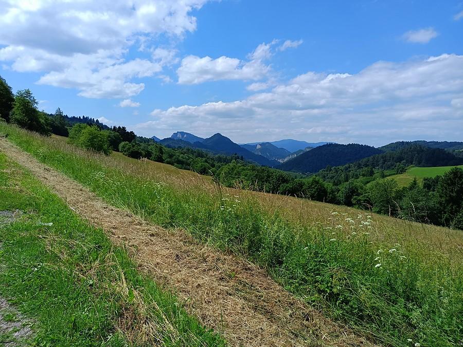 Trzy Korony z Przełęczy nad Tokarnią.